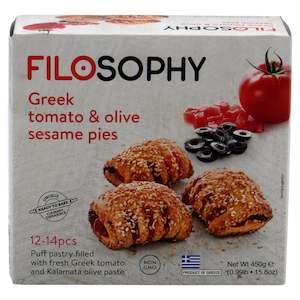 Filo Mini Tomato & Olive Sesame Pies 450g