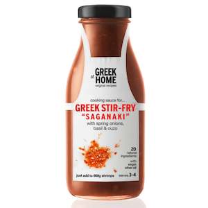 Specialised food: Greek Stir-Fry "Saganaki" Sauce 250g