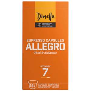 Dimello Espresso Capsules Allegro