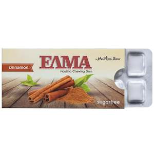 Specialised food: Sugarfree Cinnamon Mastiha Chewing Gum 'Elma'