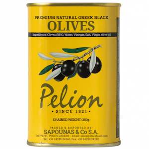 Specialised food: Black Jumbo Olives 'Pelion' 430g