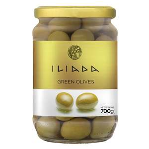 Specialised food: Green Whole Olives 'Iliada' 700g