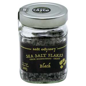 Specialised food: Black sea salt flakes 100g