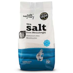 Specialised food: Messolonghi unrefined fine sea salt 1kg