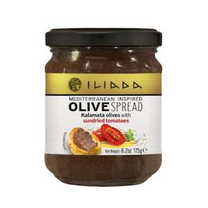 Kalamata Olive Paste (Tapenade) w/ Sundried Tomatoes 'Iliada' 175g