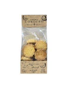 Gluten Free Coconut Cookies 'Cordero' 160g