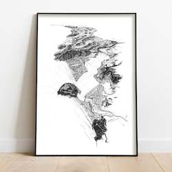 Local Prints By Leighton Corbett Art: PAUANUI ART PRINT