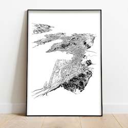 Local Prints By Leighton Corbett Art: WELLINGTON ART PRINT