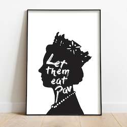 Let Them Eat Pav Art Print