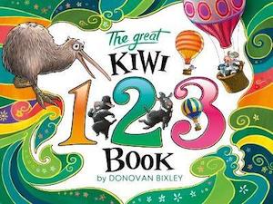 Adult, community, and other education: The Great Kiwi 123 Book by Donovan Bixley