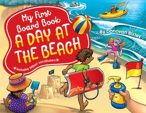 Adult, community, and other education: My First Board Book: A Day at the Beach by Donovan Bixley