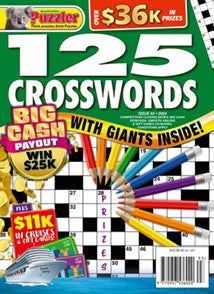 Adult, community, and other education: Puzzler 125 Crosswords Magazine