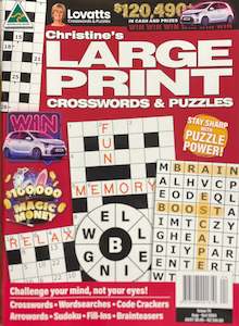 Adult, community, and other education: Lovatts Large Print Crossword & Puzzle Collection