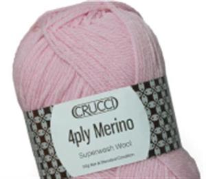 Crucci 4 Ply Merino Superwash 50 gm