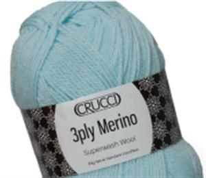 Crucci 3 Ply Merino Superwash 50 gm