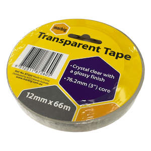 Marbig Transparent Office Tape 12mm x 66mm