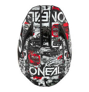 O'Neal 2025 3SRS ATTACK Helmet - Black/White