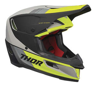 THOR MX REFLEX APEX HELMET ACID GRY