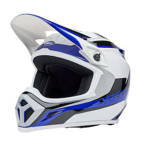 Sporting equipment: Bell MX-9 MIPS Rift Blue/White