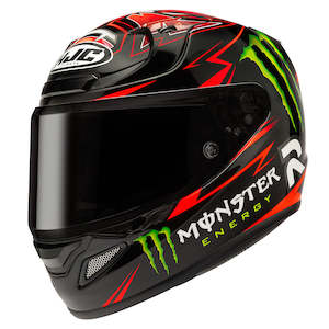 Sporting equipment: HJC RPHA 12 - Quartararo Replica MC1