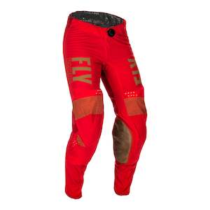 Fly Racing 2021 Lite Pant - Red / Khaki