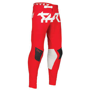 Sporting equipment: THOR PANTS SPORT RIOT BLACK/RED