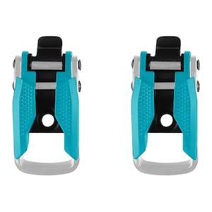 Sporting equipment: Leatt 5.5 Boot Buckle - Aqua, Pair