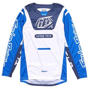 GP PRO JERSEY BLENDS WHITE / BLUE