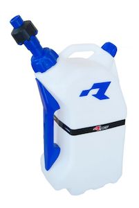 Sporting equipment: FUEL CAN RTECH 15 LITRE QUICK REFUELING FITS INTO R15 STAND FOR EASY TRANSPORTATION  BLUE