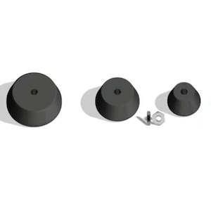 Sporting equipment: Bike Lift Universal cone adapter set for static wheel balancer