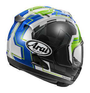 Sporting equipment: Arai RX-7V EVO - JR65 Green