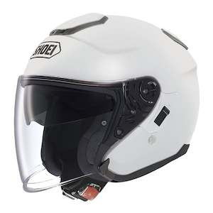 Sporting equipment: Shoei J-Cruise Helmet - Lum White