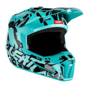 Sporting equipment: Leatt 2023 Junior 3.5 Helmet - Fuel