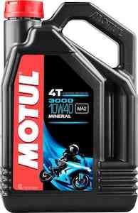 Sporting equipment: Motul 3000 PLUS 4T 10W40 4L