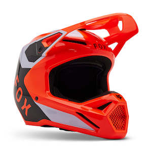 Sporting equipment: FOX YOUTH V1 LEAN HELMET MIPS CE [FLO ORANGE]