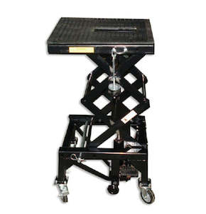 Sporting equipment: X-TECH MX Scissor Lift Stand with Wheels