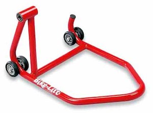 Sporting equipment: Bike Lift RS16 Rear Stand (Left Hand) - red