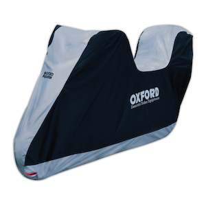 Sporting equipment: Oxford Motorcycle Cover Aquatex - M Top Box