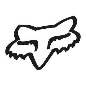 FOX HEAD TDC 4" STICKER [BLACK] OS