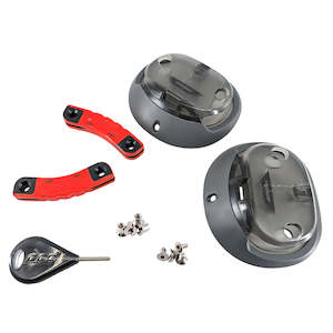 Sporting equipment: POD 3.0 HINGE REBUILD SET [RED/BLACK]