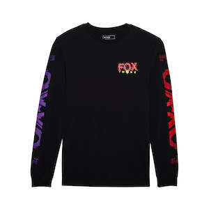 FOX ENERGY LS PREMIUM TEE [BLACK]