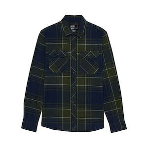 Sporting equipment: FOX TRAILDUST FLANNEL LS SHIRT [MIDNIGHT]