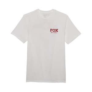 FOX SPEED & SERVICE SS PREMIUM TEE [OPTIC WHITE]