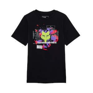 Sporting equipment: FOX YOUTH ENERGY SS TEE [BLACKK]