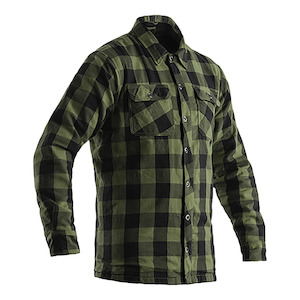 RST LUMBERJACK KEVLAR LINED CE TEXTILE SHIRT [GREEN]