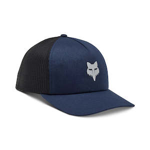 Sporting equipment: FOX HEAD TRUCKER HAT [MIDNIGHT]