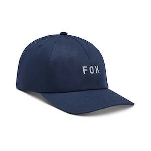 FOX WORDMARK ADJUSTABLE HAT [MIDNIGHT]