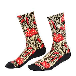 Sporting equipment: SPAGHETTI WEDNESDAY SOCKS