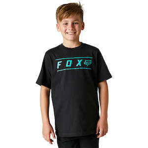 FOX YOUTH PINNACLE SS TEE [BLACK]