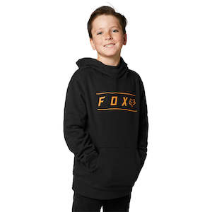 FOX YOUTH PINNACLE PULLOVER FLEECE HOODY [BLACK] YS